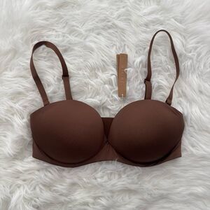 Skims Ultimate Strapless Pushup Bra Jasper Size 34D